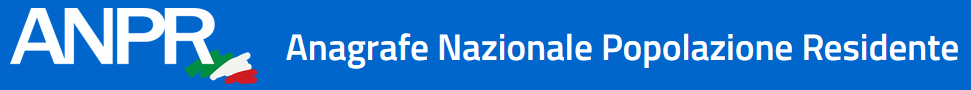 Logo del portale dell' Anagrafe Nazionale Popolazione  Residente