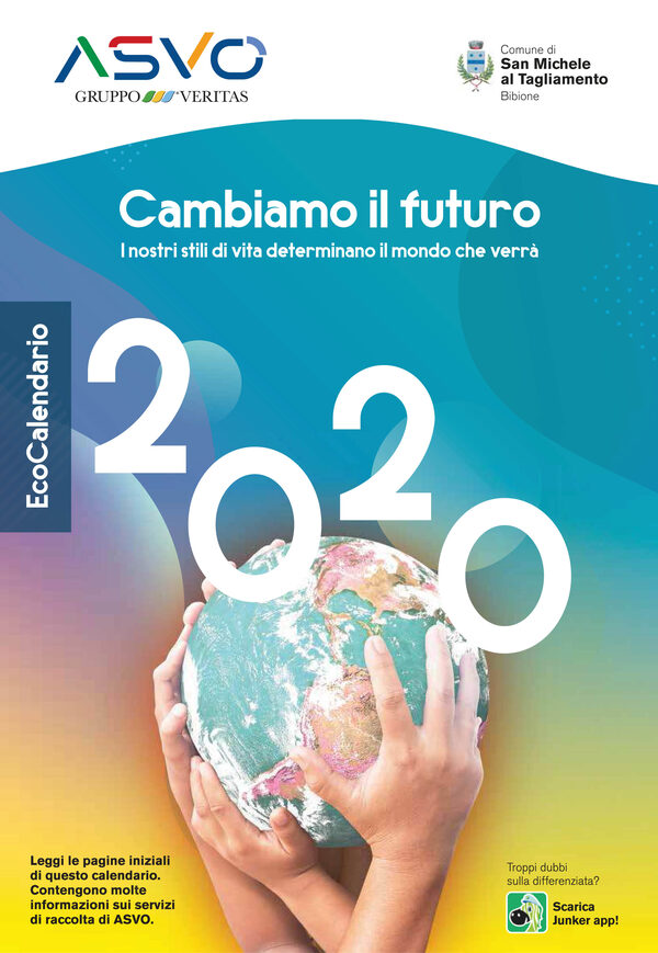 Copertina Ecocalendario 2020